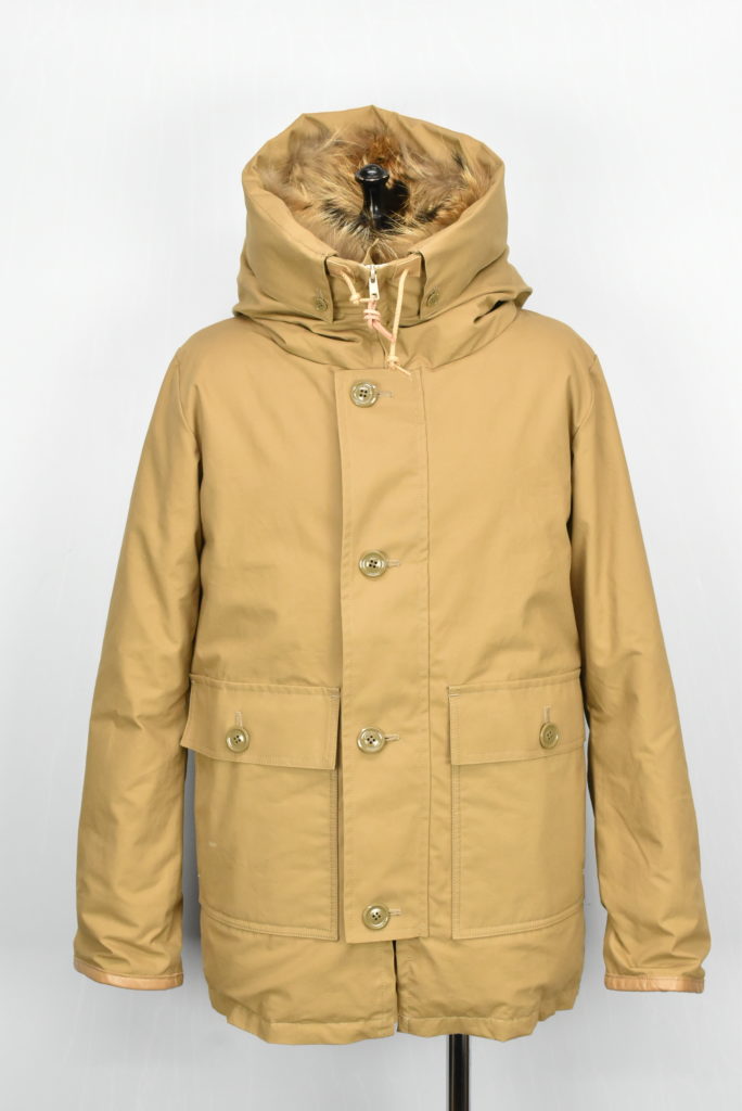 WHITE LINE/ oiled Cotton Down Coat - good LIFE STORE